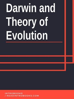 cover image of Darwin and Theory of Evolution